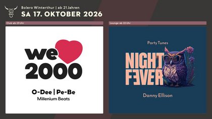 we love 2000 & Night Fever