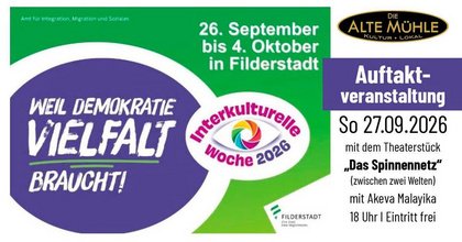 Auftaktveranstaltung Interkulturelle Woche Filderstadt