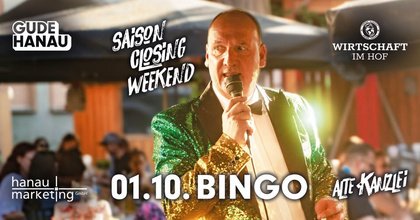 SAISON CLOSING WEEKEND: Bingo im Hof!