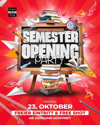 SEMESTER OPENING PARTY