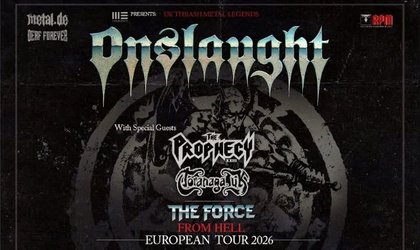 ONSLAUGHT (UK) - „The Force From Hell“ EU Tour 2026