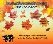 Herbstferienbetreuung