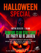 Halloween-Party ab 16+ I Rumors Club