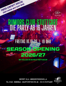 DIE PARTY ab 16 Jahren - Stuttgarts angesagteste 16er Party!