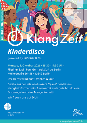 Kinderdisco im Paul Gerhardt Stift