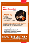 wortkünstler live - Halloween-Lesung