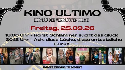 Kino Ultimo - Der Tag der verpassten Filme