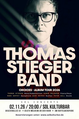 THOMAS STIEGER BAND - TOUR 2026