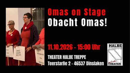 Omas on Stage Obacht Omas!