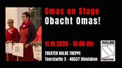 Omas on Stage Obacht Omas!