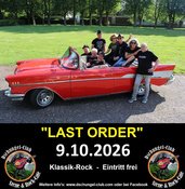 LAST ORDER Live am 9.10.2026 ab 20:00 Uhr - Eintritt frei