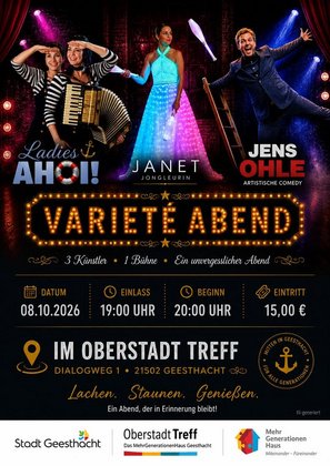 Varieté Abend im OberstadtTreff