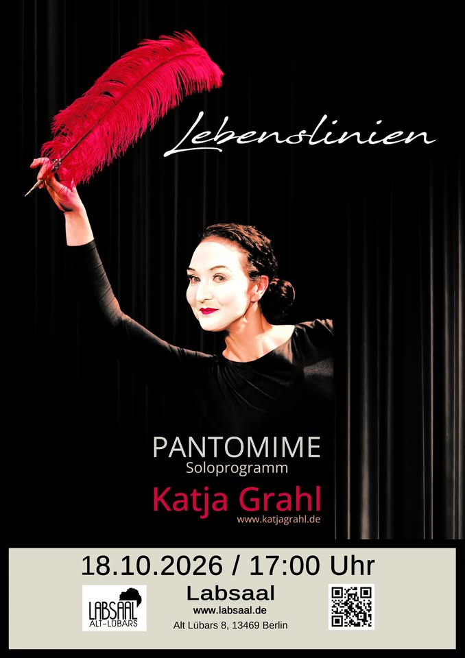 Lebenslinien - ein pantomimisches Solo-Programm von und mit Katja Grahl