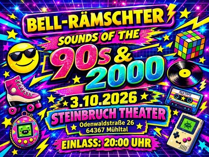 Bell-Rämschter Sound Of The 90s & 2000's mit dem Bellrämschter DJ-Team