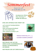 Sommerfest in der Hundepension Andrea Ehlert in MA-Käfertal am 26.09.26