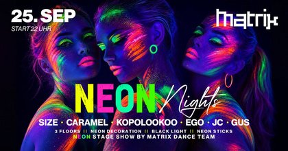 Matrix Club Berlin "Friday" 25.09.2026