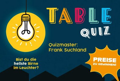 Table Quiz – „Von Köln nach Kalkutta!“ - Das große Tablequizspecial rund ums Reisen