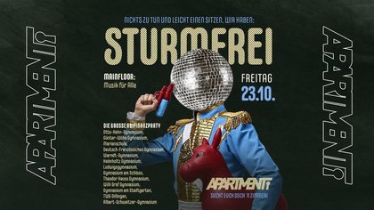 Sturmfrei - Freitag, 23.10.2026