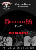 Depeche Mode Party - mit DJ Matze