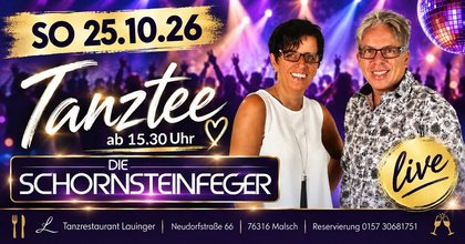 Tanztee mit den SCHORNSTEINFEGER