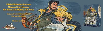 Mikkel Robrahn liest aus „Magnus Knut Hansen“