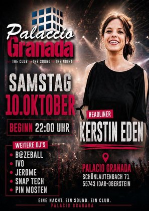 Kerstin Eden @ Palacio Granada Club