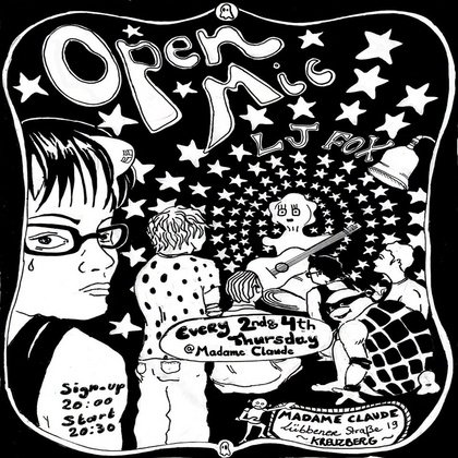 Open Mic L. J. Fox + Mr. Silver (DJ-Set)