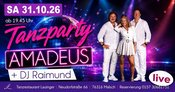 Tanzparty mit AMADEUS & DJ Raimund