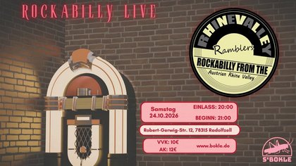 Rhine Valley Ramblers – Rockabilly Live im Bokle