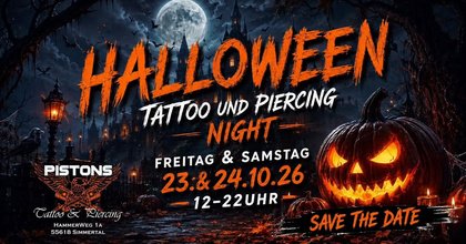 HALLOWEEN Tattoo&Piercing Night