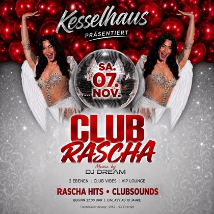 CLUB RASCHA SAMSTAG · 07.11.
