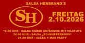 Salsa Herbrand´s - Freitag 2.10.2026 / NEUE ANFANGSZEITEN !!! :-)