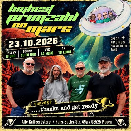 Live: Highest Primzahl On Mars / Support "....thanks and get ready"