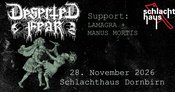 Deserted Fear (DE) + Support: Lamagra (DE) Manus Mortis