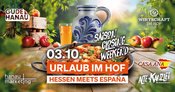 SAISON CLOSING WEEKEND – URLAUB IM HOF – Hessen meets España