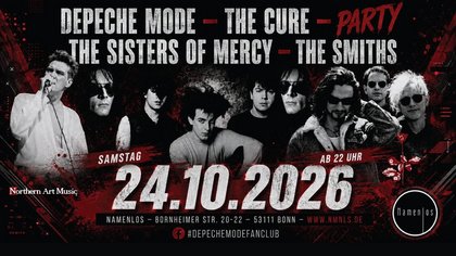 DeMode * Cure * Sisters * The Smiths : PARTY