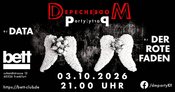 Depeche Mode Party // Das Bett, Frankfurt // Das Original mit DJ DRF & DJ DATA