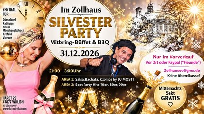 Silvesterparty im Zollhaus | Mitbring-Büffet & BBQ