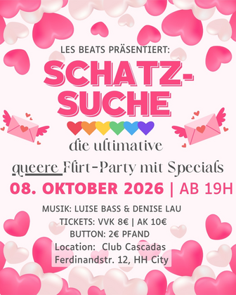 💎 SCHATZSUCHE 4.0 – die queere Flirt- & Connect-Party! 💎