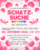 💎 SCHATZSUCHE 4.0 – die queere Flirt- & Connect-Party! 💎