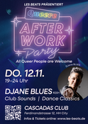 🔥 LES BEATS – QUEERE AFTER WORK PARTY 🔥 mit Party Ikone DJ Blues