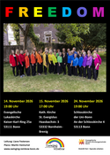 FREEDOM – Konzert des Jazz- u. Gospelchores Swinging Rainbow e.V.
