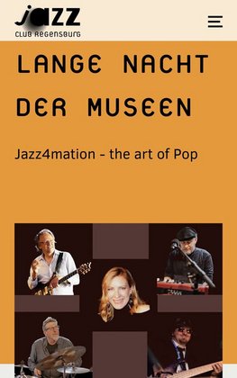 LANGE NACHT DER MUSEEN mit Jazz4mation - the art of Pop