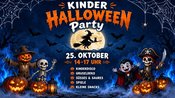 Süßes oder Saures, Kinder-Halloween-Party, 25/10/26, Start 14:00 Uhr