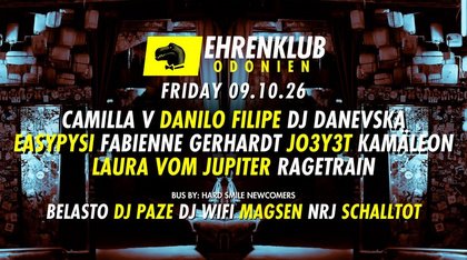 EhrenKlub in Odonien #30 mit Ragetrain, Danilo Filipe, JO3Y3T, Kamäleon uvm.