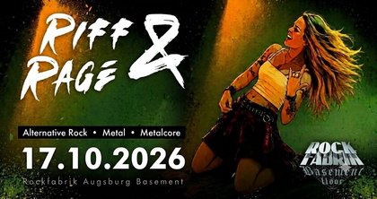 RIFF & RAGE - Modern Metal x Alternative Rock x Metalcore | Basement @ Rockfabrik Augsburg
