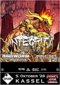 INTEGRITY + RINGWORM + WORLD I HATE @ Goldgrube Kassel