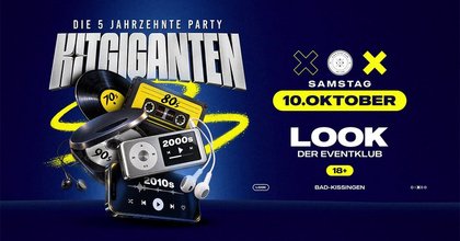 HITGIGANTEN | Die 5 Jahrzehnte Party | 18+