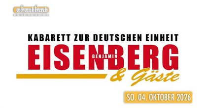 Benjamin Eisenberg & Gäste - Kabarett zur Deutschen Einheit | Oberhausen • Ebertbad
