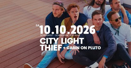 CABIN ON PLUTO + CITY LIGHT THIEF • SCHRÄGFEST goes KOHI
